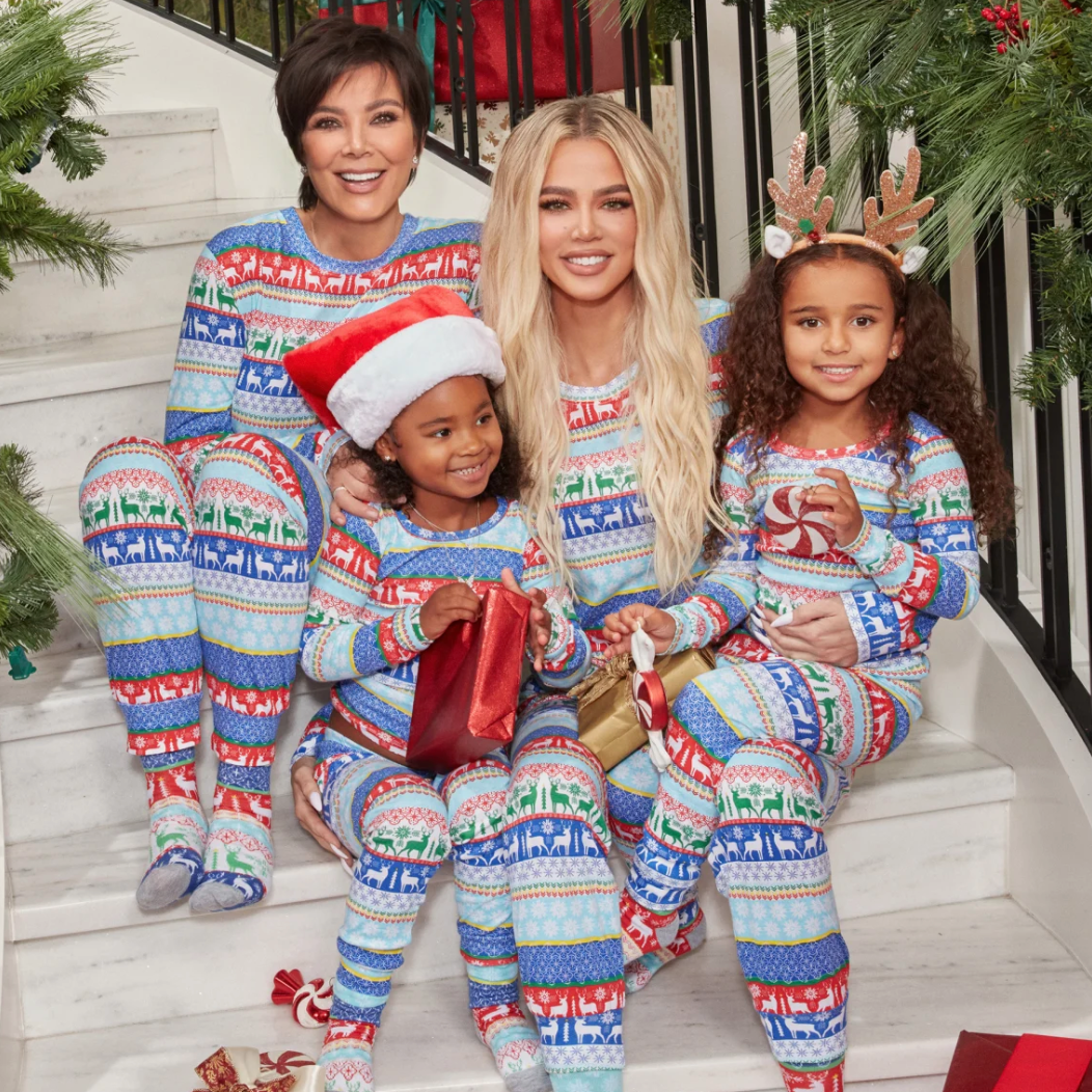 Shop The Kardashians' Matching Family Pajamas That Will Arrive in Time